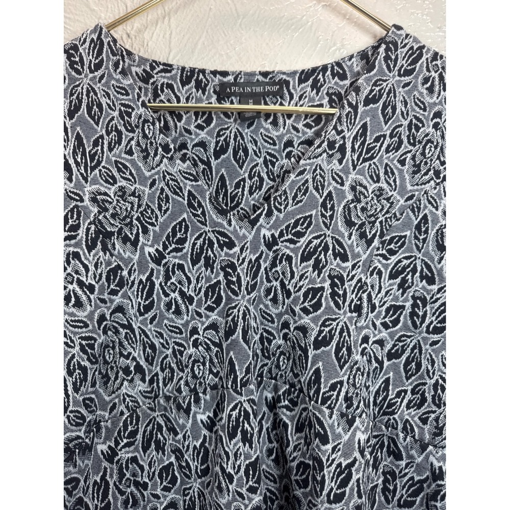 A Pea in the Pod Womens Long Sleeve Floral‎ Print Maternity Tunic Top Size M